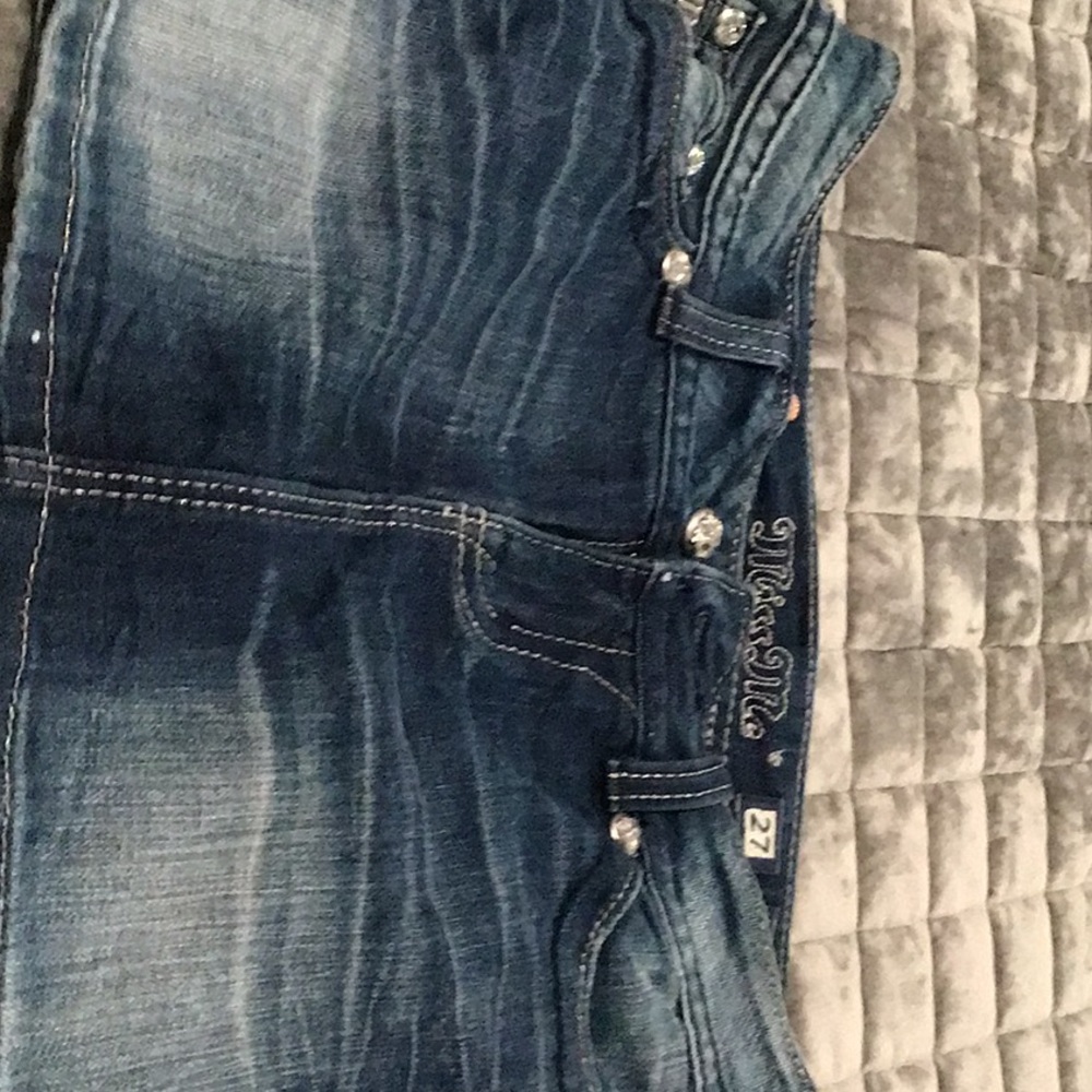 Like new miss me jean skirt size 27
